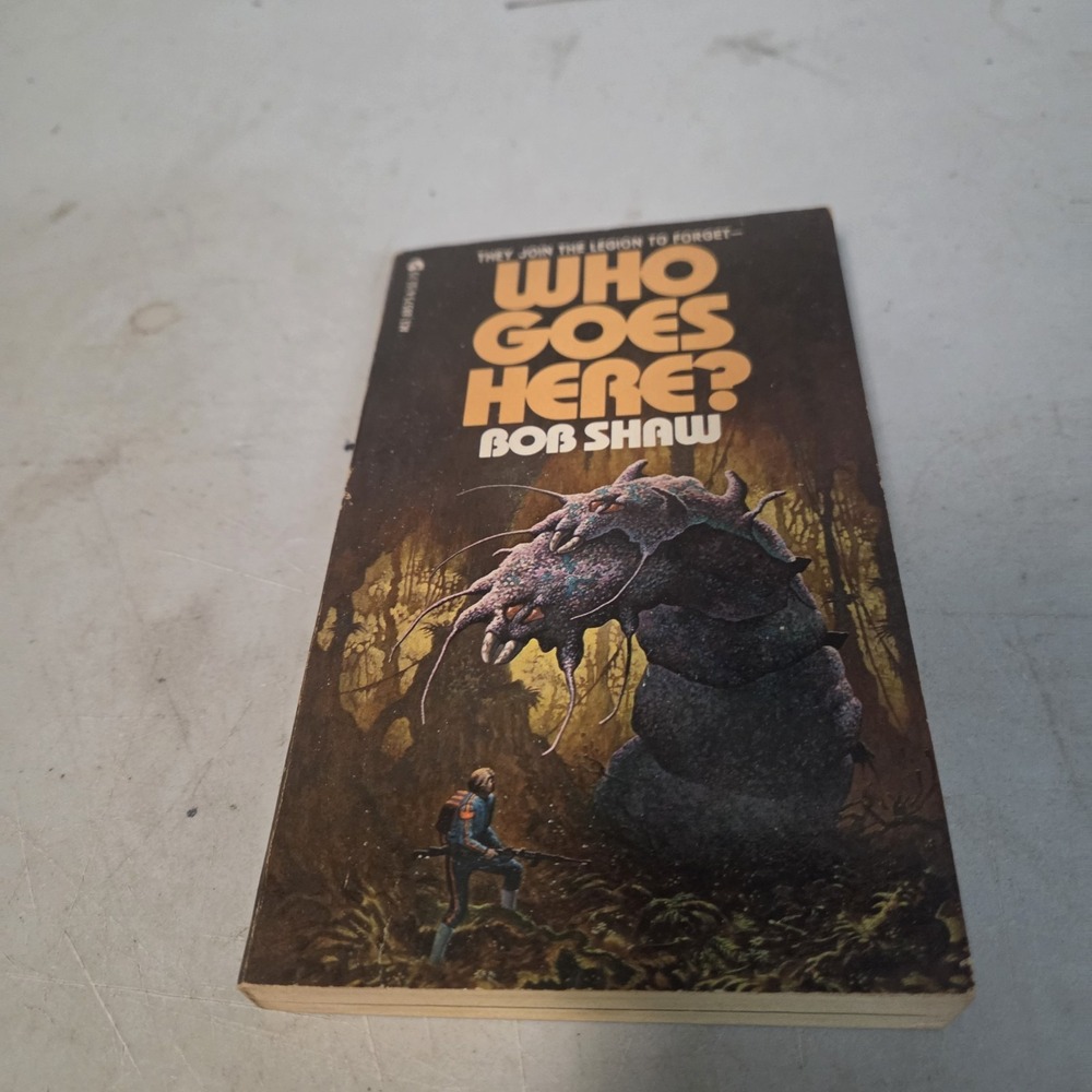 Who Goes Here? Bob Shaw Warren Peace #1 Vintage 1978 1st Ace Edition PB SF